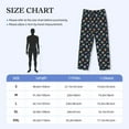 thumbnail image 4 of Sigee Fastfood print Men's Pajama Pants Lounge Sleep Bottoms with Elastic Waistband and Pockets-XX-Large, 4 of 6