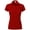 Deep Red, variant on Ma Croix Womens Premium Longline Polo Tee 5 Button Short Sleeve Tennis Top