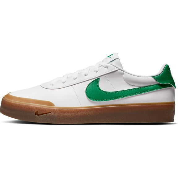 Nike Court Shot Men's Shoes FQ8146-109, White/Gum Medium Brown/Malachite Size 13