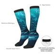 thumbnail image 4 of Pofeuu Futuristic Jet Ski Adventure Print Stockings, Adult Running Hiking Socks for Youth and Adult, 4 of 6