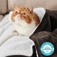 thumbnail image 4 of Fleece Throw Blanket for Couch Brown - Throw (50" x 60"), 4 of 5