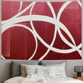 thumbnail image 2 of Orinice Circles Tapestry Wall Hanging Unique Style Graphic Tapestries Home Wall Decor Art for Living Room Bedroom Apartment Farmhouse Dorm 40x60inch, 2 of 6