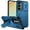 Blue, variant on Decase Magnetic Case for Samsung Galaxy S25 FE,Heavy Duty Dual-Layer PC+TPU Hybrid Rugged Shockproof Cover w/ Slide Lens Cover & Kickstand,Wireless Charging Compatible,Black