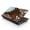 Brown Chaos Floral, variant on LSS Laptop 17-17.3" Skin Cover with Colorful USA Eagle Pattern for HP Dell Lenovo Apple Asus Acer Compaq - Fits 16.5" 17" 17.3" 18.4" 19" (2 Wrist Pads Free)