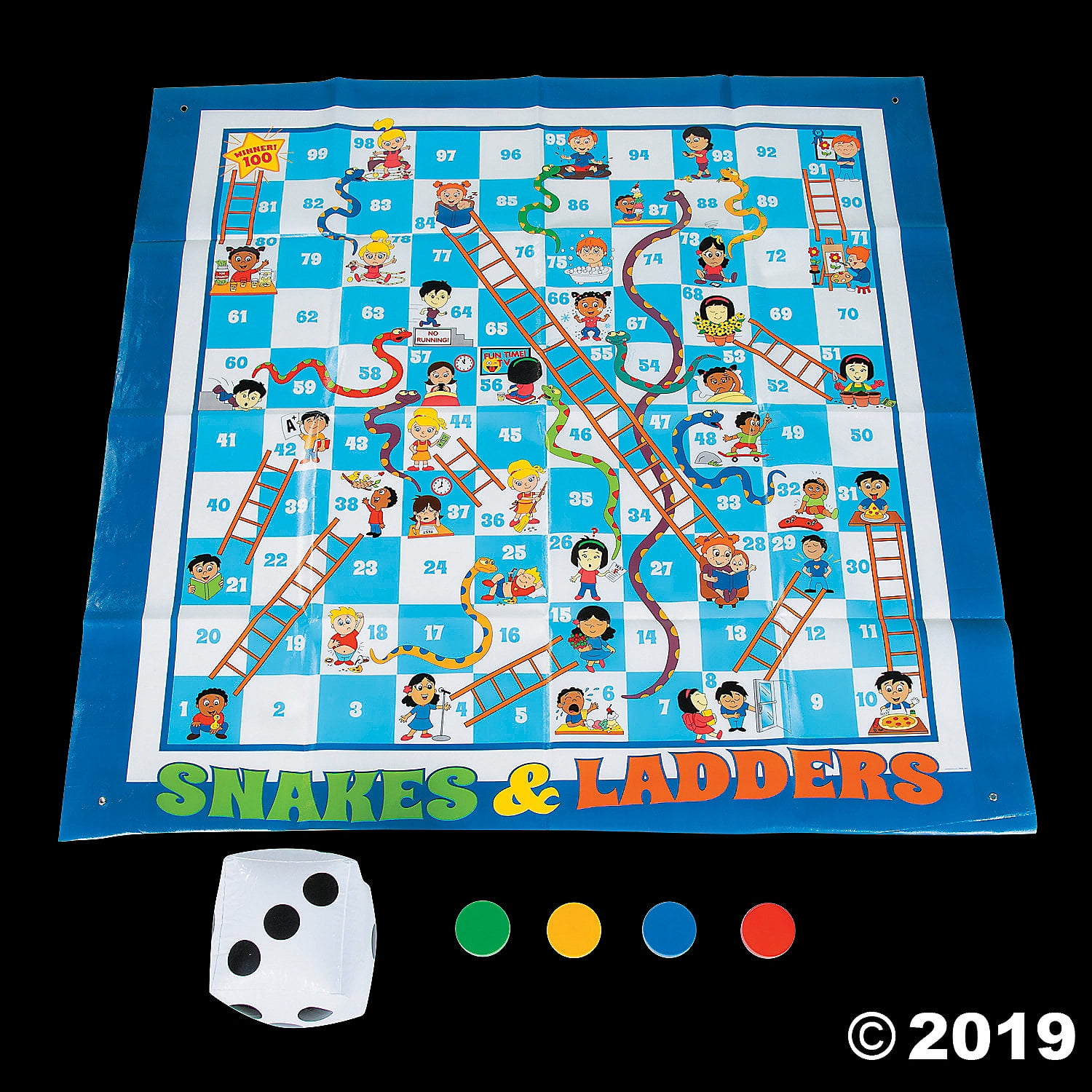 Large Snakes & Ladder Game