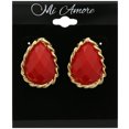 thumbnail image 2 of Mi Amore Teardrop Dangle-Earrings Red/Gold-Tone, 2 of 2