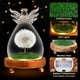 thumbnail image 3 of Pide un deseo, figuras de ángel de diente de león real en vidrio, regalos de amistad para mujeres, regalos inspiradores de flores preservadas para mejores amigas y hermanas., 3 of 5