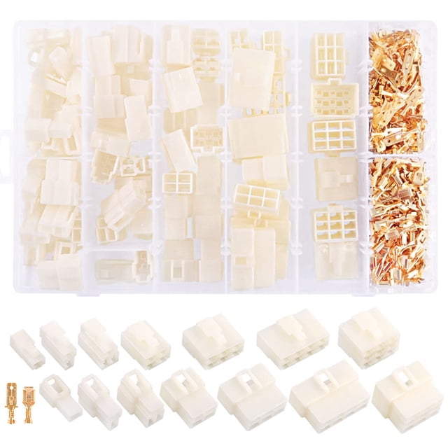 Kit de Conectores Eléctricos Automotrices Swpeet 400 Piezas