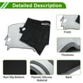 thumbnail image 6 of Unique Bargains Dash Cover for Nissan Altima 2007-2012 Non-Slip Center Console Dash Cover Mat Flannel Silicone Gray, 6 of 7