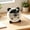 Black, variant on Ear-shaped Desktop Storage Cup,Multi-grid Plastic Organizer, Slanted Opening Design for Home Bedroom Study Room Sundry Arrangement,7.09"×6.46",1PC,Black