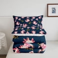 thumbnail image 5 of Manfei Animal Axolotl Full Size Comforter Sets,Pastel Salamander Bedding Comforter Set,Colorful Stars Reversible,3pcs,1 Comforter and 2 Pillowcases, 5 of 7