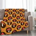 thumbnail image 2 of Yibo Cute Corgi Dog Blanket Flannel Soft and Comfortable Anti-static Bed Sofa Blanket, 2 of 7