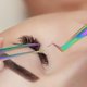 thumbnail image 2 of Juego de pinzas para extensiones de pestañas Fangze Rainbow de acero inoxidable, 2 of 9