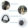 thumbnail image 7 of FORMRS Women's Travel Backpack Purse Anti-Theft Hidden Pockets Casual Shoulder Bag, White Christmas Leaves, 7 of 7