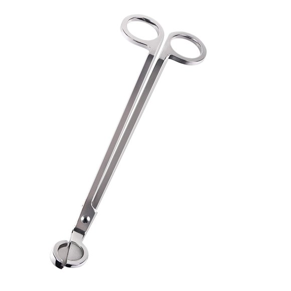 Yoodelife Tondeuse à Mèche de Bougie, Coupe-Mèche en Acier Inoxydable Poli - Attache les Bougies en Profondeur pour Couper les Mèches Usées, Permettre le Nettoyage et Prévenir l'Accumulation de Suie