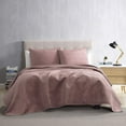 thumbnail image 4 of Brielle Home Ensemble de Courtepointe Hayden, Lit Simple, Rose Poudré, 4 of 4