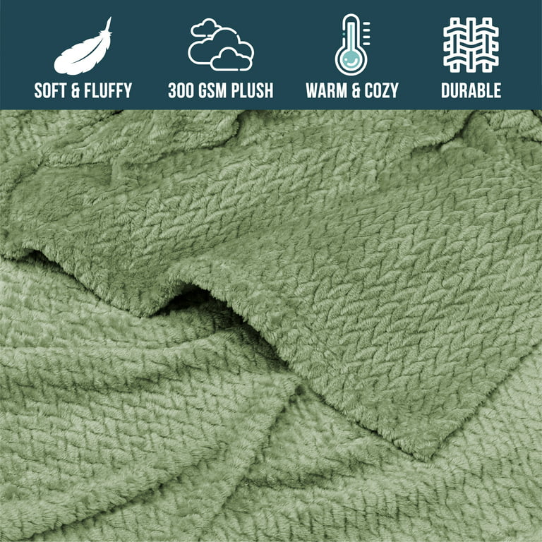  Fuzzy Checkered Throw Blanket Sage Green Blanket Throw  Lightweight Blanket - Super Soft Warm Cozy Reversible Microfiber Blanket  for Chair, Sofa, Couch, Bed, Camping, Travel (51''x63'', Sage Green) : Home  