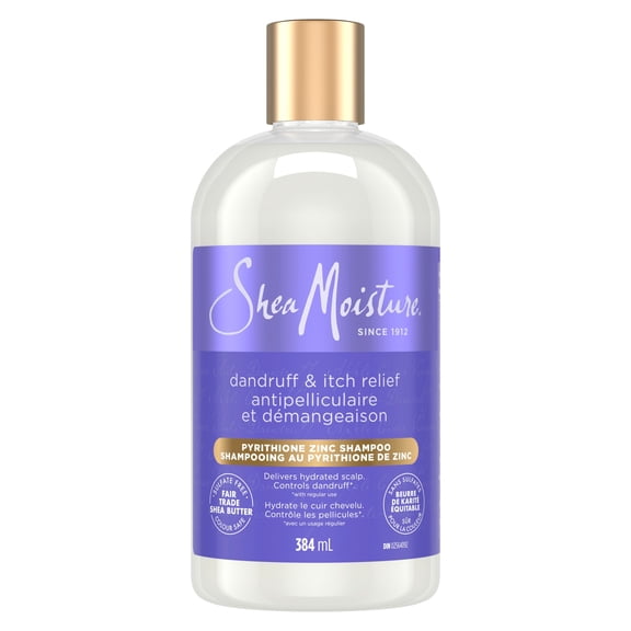 SheaMoisture Anti-Dandruff Shampoo For Removing Buildup Apple Cider Vinegar & Salicylic Acid System for a Healthier Scalp, 13 fl oz