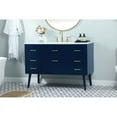 thumbnail image 2 of 48 inch bathroom vanity in Blue, 2 of 8