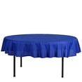 thumbnail image 2 of BalsaCircle Patriotic Veterans Day 6 Pieces 90" Royal Blue Round Tablecloths 4th of July Independence Day, 2 of 4