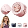 thumbnail image 6 of Portable Silent Mini Bladeless Fan Clip On,Waist Clip Mini Cyclone Bladeless Fan, 3 Wind Speeds, Fast Charging, Suitable For Outdoor, Travel And Office, 6 of 10