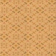 thumbnail image 1 of Ahgly Company Machine Washable Indoor Square Transitional Neon Orange Area Rugs, 5' Square, 1 of 7