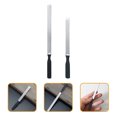 thumbnail image 3 of MIANGASTORE 2pcs Stainless Steel Manicure Nail Files Tools Double-sided Nail Trimming Files, 3 of 7