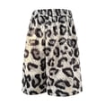 thumbnail image 3 of CONZONE Mens Casual Shorts Elastic Waist Summer Shorts for Men Leopard Graphic Lightweight Loose Fit Workout Gym Shorts With Pockets, 3 of 3