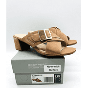 Rockport Women's Tm Alaina B Slide Sandals - Pink Rose, US 6.5W / EUR 37