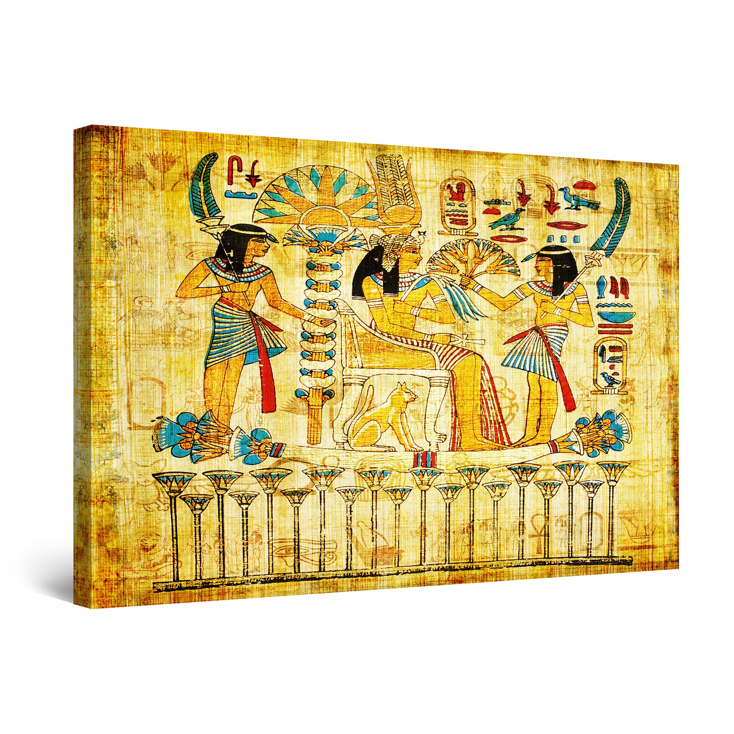 Startonight Canvas Wall Art Egypt Queen Framed Wall Decor 24 X 36 Nbsp Walmart Com Walmart Com