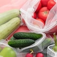 thumbnail image 5 of 12pcs Reusable Produce Bags - Mesh Produce Bags Drawstring Reusable Washable Vegetable Storage Bags Refrigerator Keep Fresh Grocery Food Fruits Veggie Green Net Bag Toy Storage Zero Waste Shop, 5 of 5