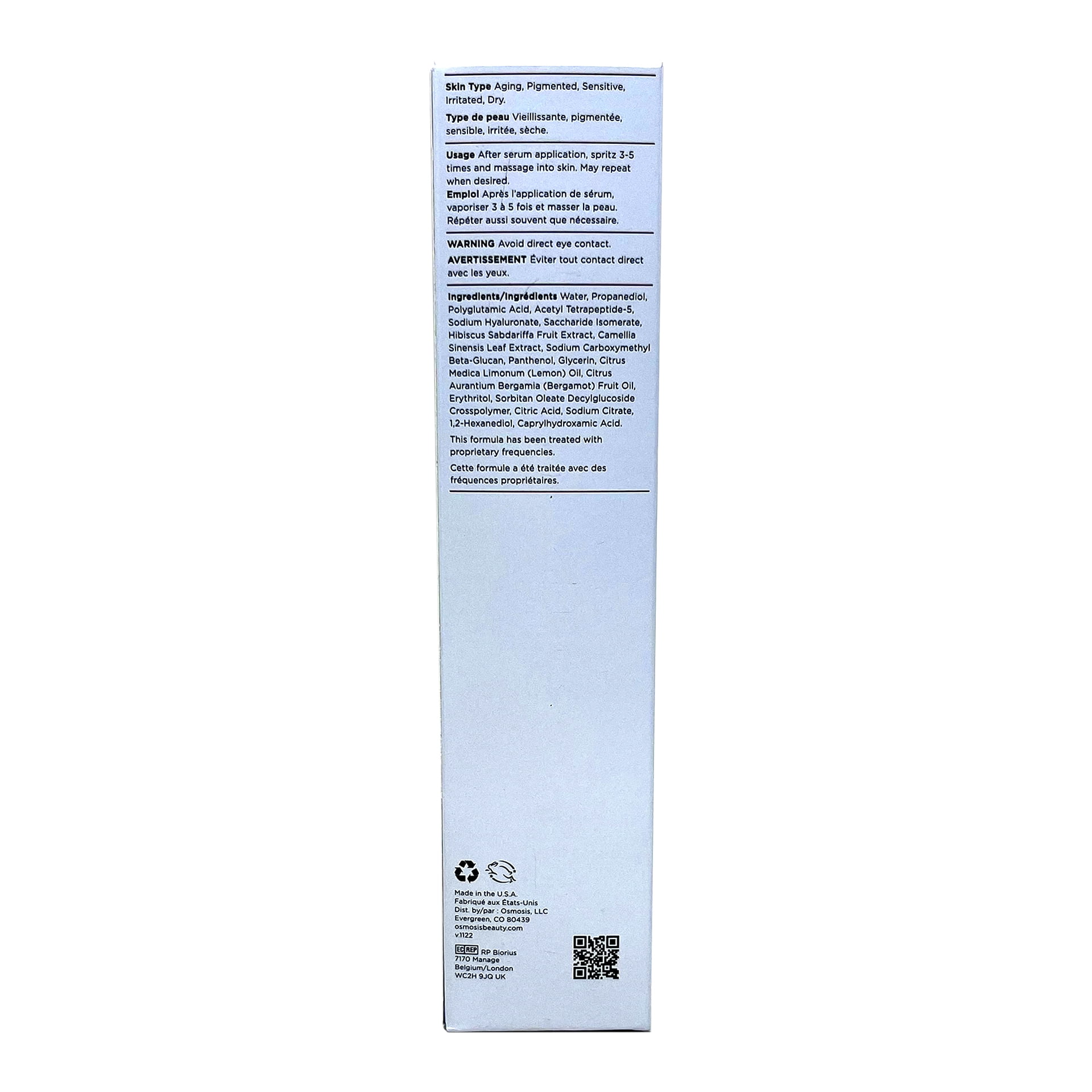 Osmosis Beauty Boost - Peptide Activating Mist  2.7oz