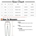 thumbnail image 2 of Pantalons Taille Haute Unis pour Femmes Mode Pantalons Décontractés à Cordon pour Dames, 2 of 8