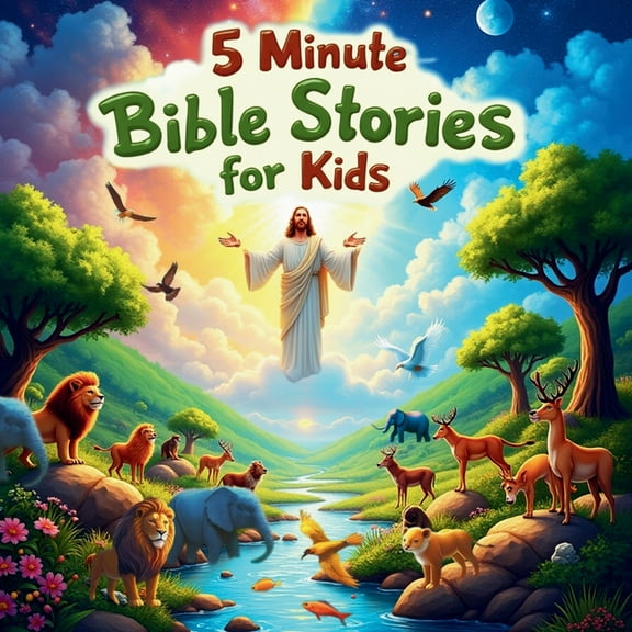 5 Minute Bible Stories for Kids: Bible Stories About Jesus and the Nativity: Short, Captivating Tales for Toddlers and P, (Paperback)