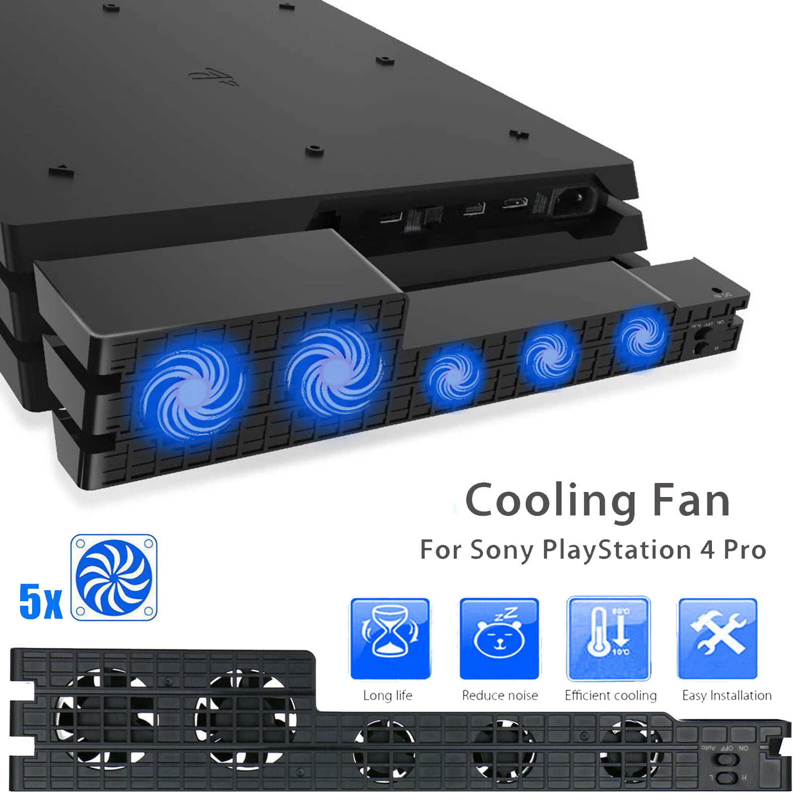 ps4 pro external cooling fan