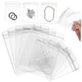 thumbnail image 4 of MLINS Transparent PVC Self Sealing Jewelry Bags for Storage Use 100 Pcs Small Plastic Bags Various Sizes, 4 of 8