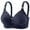 Navy, variant on Womens Comfortable Bras Push Up Lounge Support Bra for Sleep Wireless Bra, 50D, Beige