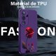 thumbnail image 3 of Threehao Funda para Samsung Galaxy S24 Case Uso Rudo, Ultra Delgado Flexible Silicona Púrpura Carcas, 3 of 6