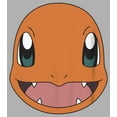 thumbnail image 2 of Boy's Pokemon Charmander Smile Graphic Tee Athletic Heather Large, 2 of 5