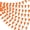 Orange, variant on 820 ft 500 Pcs Pennant Banner Flag String Hanging Triangle Bunting Flag for Carnival Party Outdoor Events Birthday Classroom Decoration(Yellow)