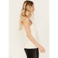 thumbnail image 3 of Idyllwind Women's Lilywood Beaded Front Faux Suede Tank Top Off White Medium  US, 3 of 4