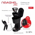 thumbnail image 3 of Cafetera de Goteo Nevashel AD-17 para 5 Tazas 750 ml Filtro Permanente Reutilizable Diseño Compacto y Elegante Color Negro Ideal para Hogar u Oficina Fácil de Usar y Limpiar, 3 of 4