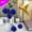 Dark Blue💥#580, variant on Qaailabf 2-Pack 2.36" Rattan Ball Decorative Wicker Spheres for Vases, Christmas Tree Ornaments, Wedding Centerpieces, Pet Toys - Handwoven Natural Takraw Balls in Multiple Colors