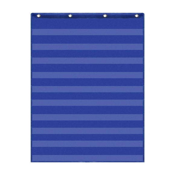 Gráfico estándar colgante Sunnimix Juguete educativo preescolar Gráfico de bolsillo Azul