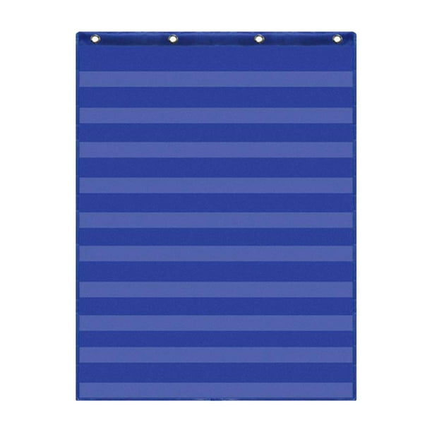 Gráfico estándar colgante Sunnimix Juguete educativo preescolar Gráfico de bolsillo Azul