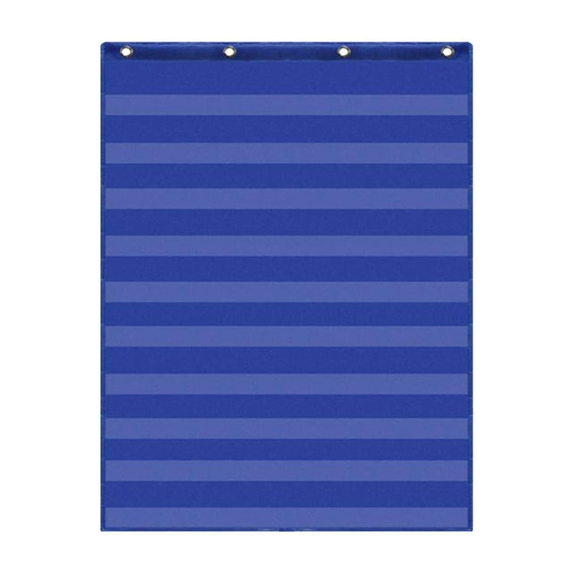 Tableau de Poche Standard Suspendu Jouet Éducatif d'Apprentissage Précoce Fournitures d'Enseignement Bleu