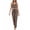 Brown, variant on Gkeoshab Womens Pajamas Women's Fashion Butterfly Print Knit Camisole Pajama Set Short Cropped Top & Long Pants 2-Piece Loungewear Blue L