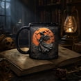 thumbnail image 6 of Halloween Mug,Halloween Desk Decor,Halloween Witch Ceramic Mug, Reusable Festive Coffee Tea Cup for Home Office Desk Decor Holiday Gifting(B 12oz), 6 of 7