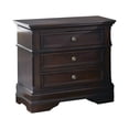 thumbnail image 4 of Pemberly Row 5-piece Eastern King Carved Wood Bedroom Set Cappuccino, 4 of 7