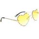 thumbnail image 5 of Gafas de sol Zulema Corazón sin montura Amarillo para mujer, 5 of 5